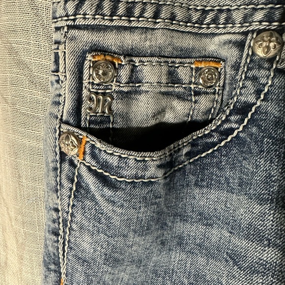 MISS ME DAYDREAM FLOWERS BOOT CUT JEANS - Picture 10 of 13